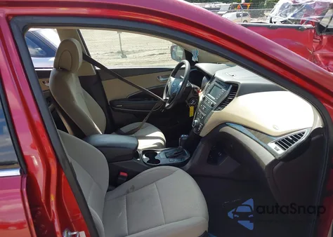 2017 Hyundai Santa Fe Sport 2.4L из США, поврежденный, VIN 5XYZT3LB6HG432143